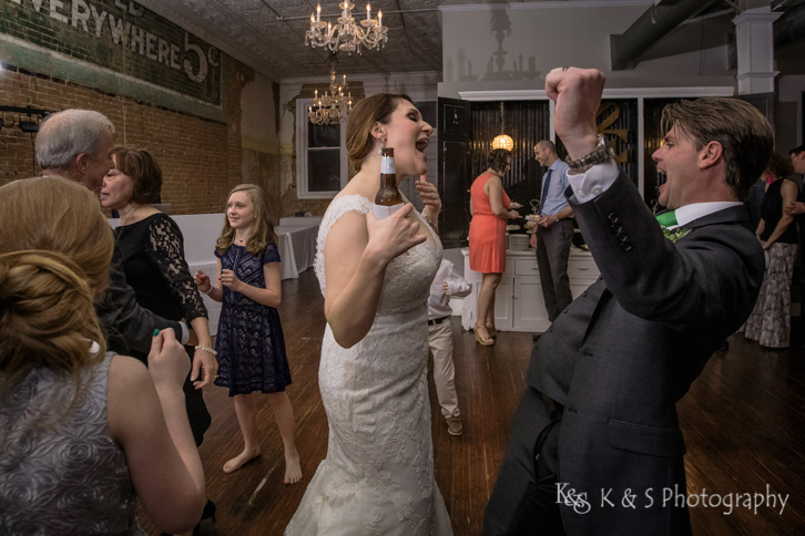 gather mckinney downtown wedding